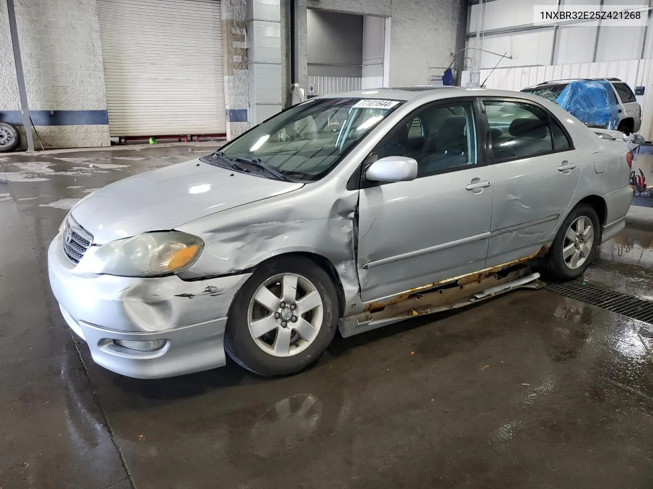 2005 Toyota Corolla Ce VIN: 1NXBR32E25Z421268 Lot: 77101644