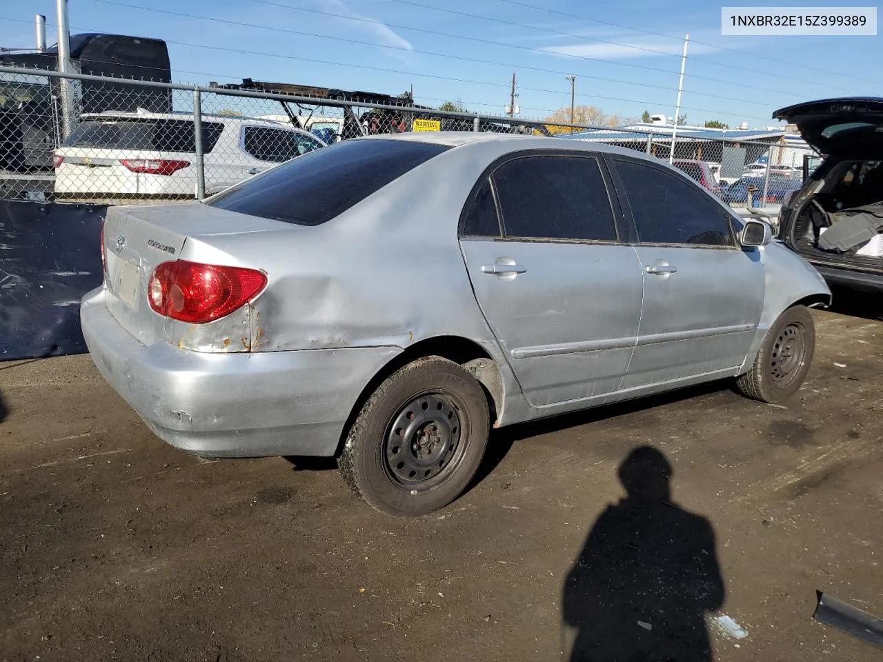 2005 Toyota Corolla Ce VIN: 1NXBR32E15Z399389 Lot: 77164374