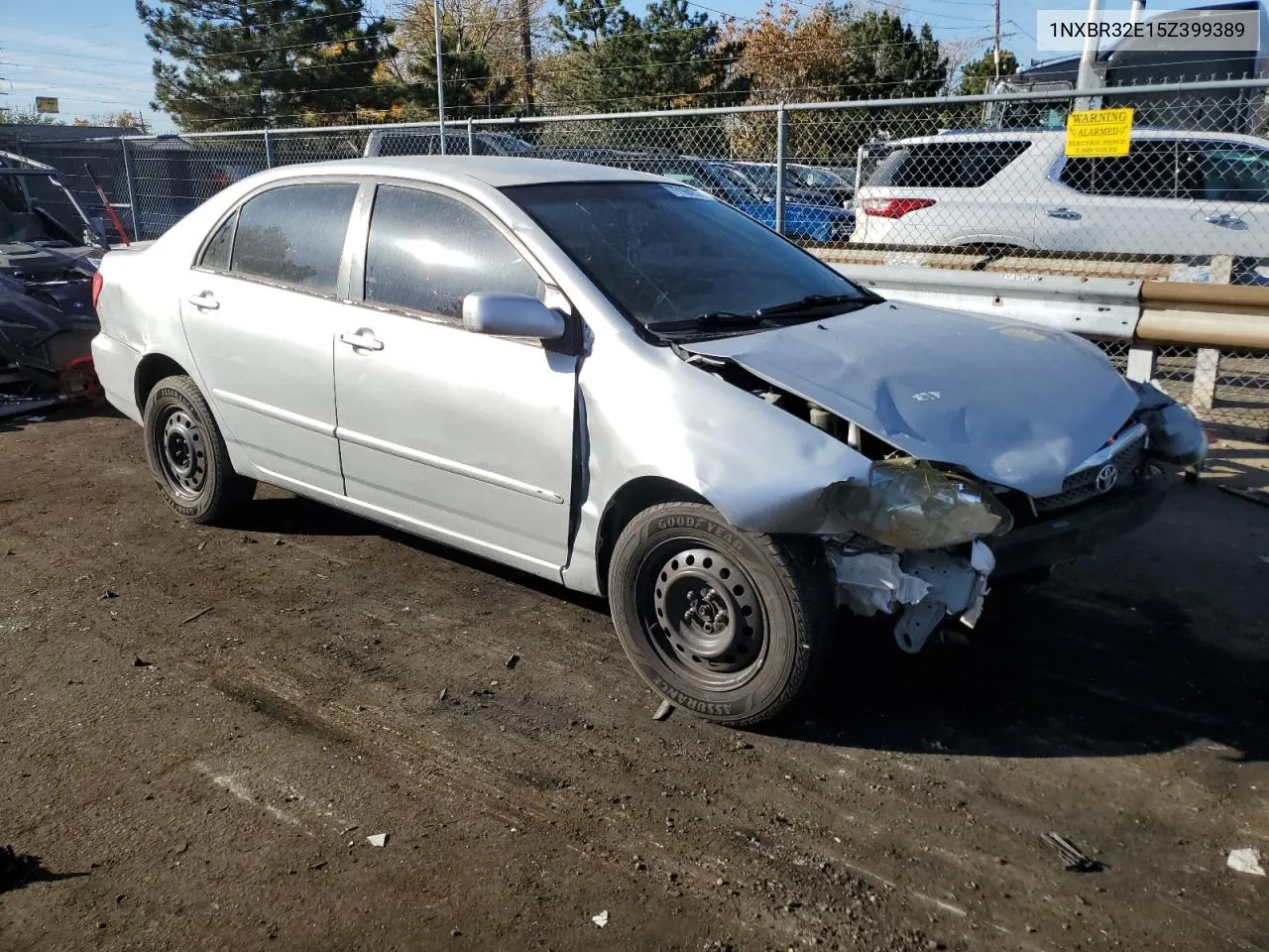 2005 Toyota Corolla Ce VIN: 1NXBR32E15Z399389 Lot: 77164374