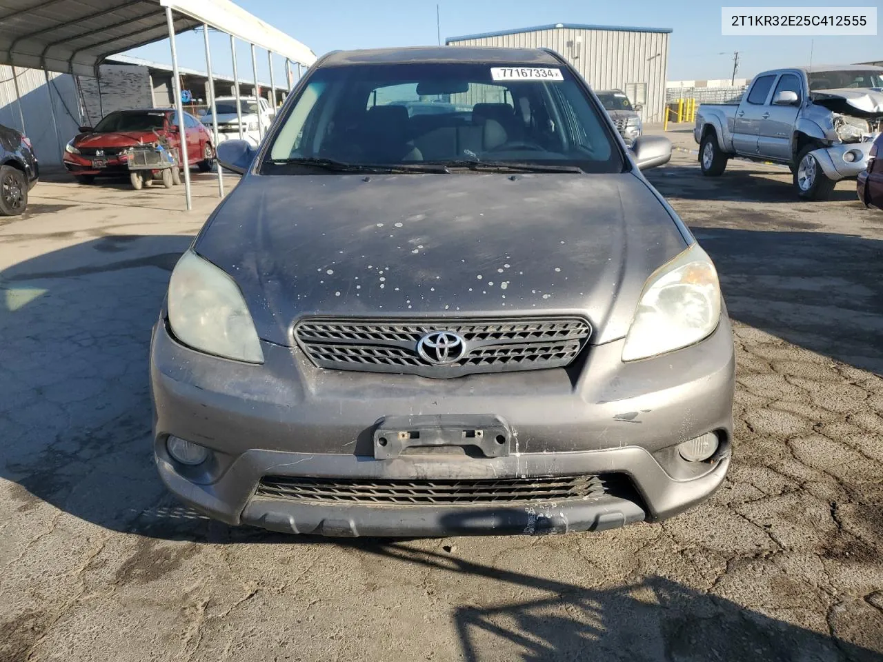 2005 Toyota Corolla Matrix Xr VIN: 2T1KR32E25C412555 Lot: 77167334