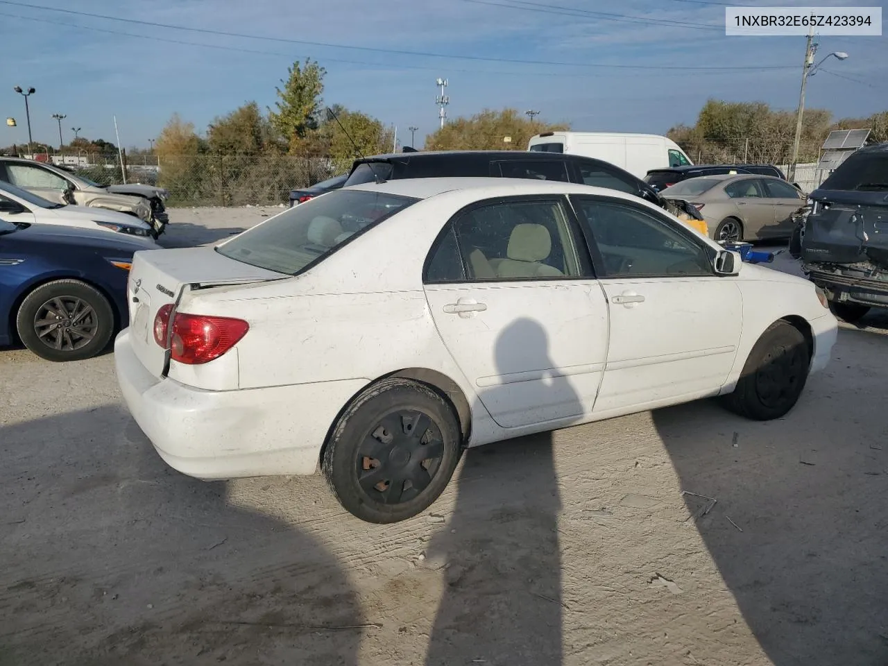 2005 Toyota Corolla Ce VIN: 1NXBR32E65Z423394 Lot: 77224984