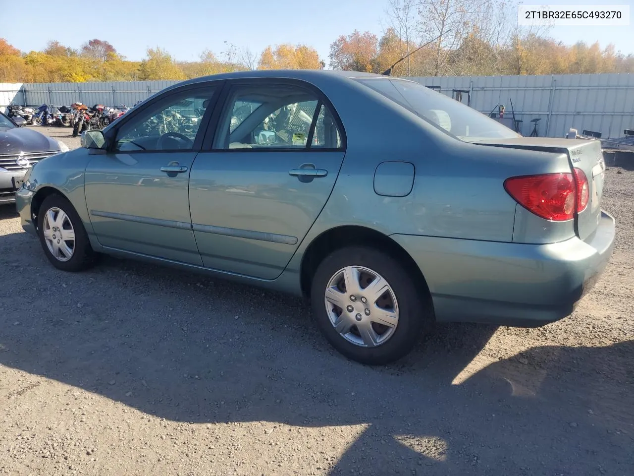 2005 Toyota Corolla Ce VIN: 2T1BR32E65C493270 Lot: 77383344