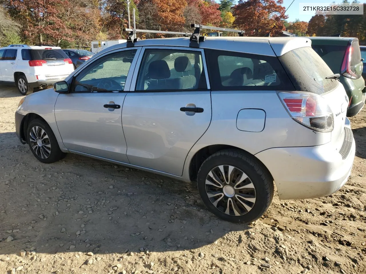 2005 Toyota Corolla Matrix Xr VIN: 2T1KR32E15C332728 Lot: 78002504