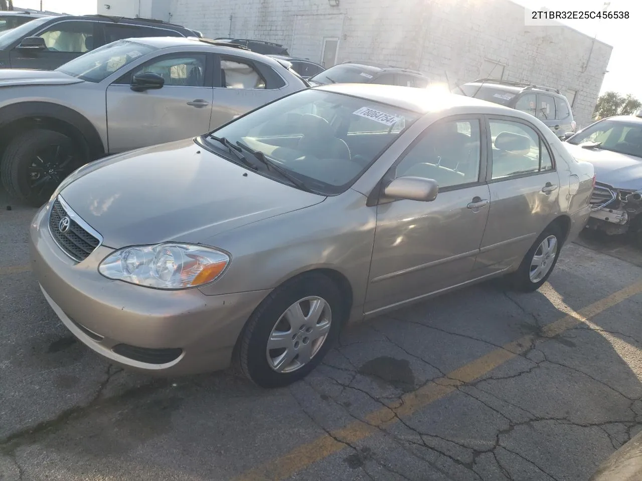 2005 Toyota Corolla Ce VIN: 2T1BR32E25C456538 Lot: 78064754