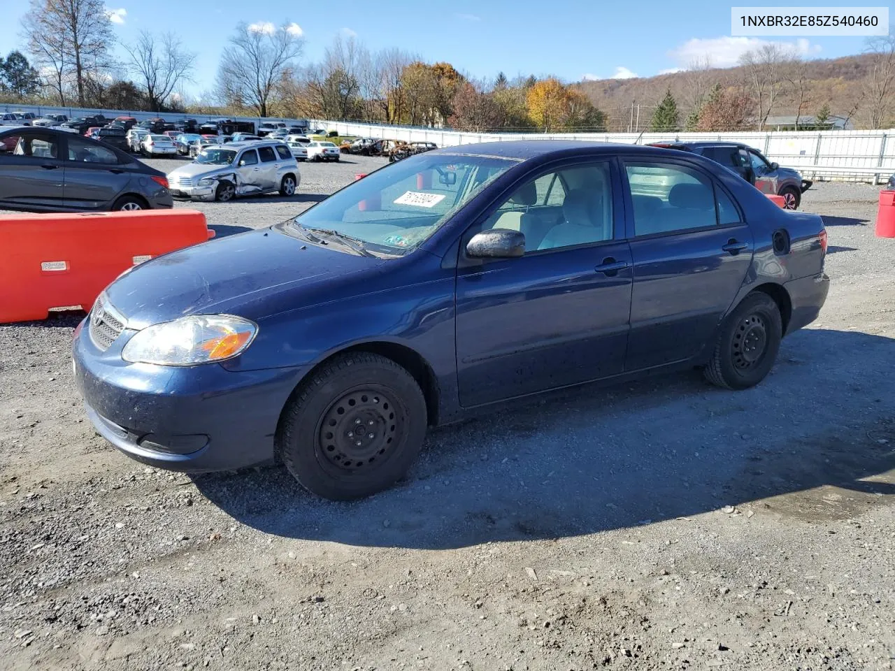 2005 Toyota Corolla Ce VIN: 1NXBR32E85Z540460 Lot: 78163904