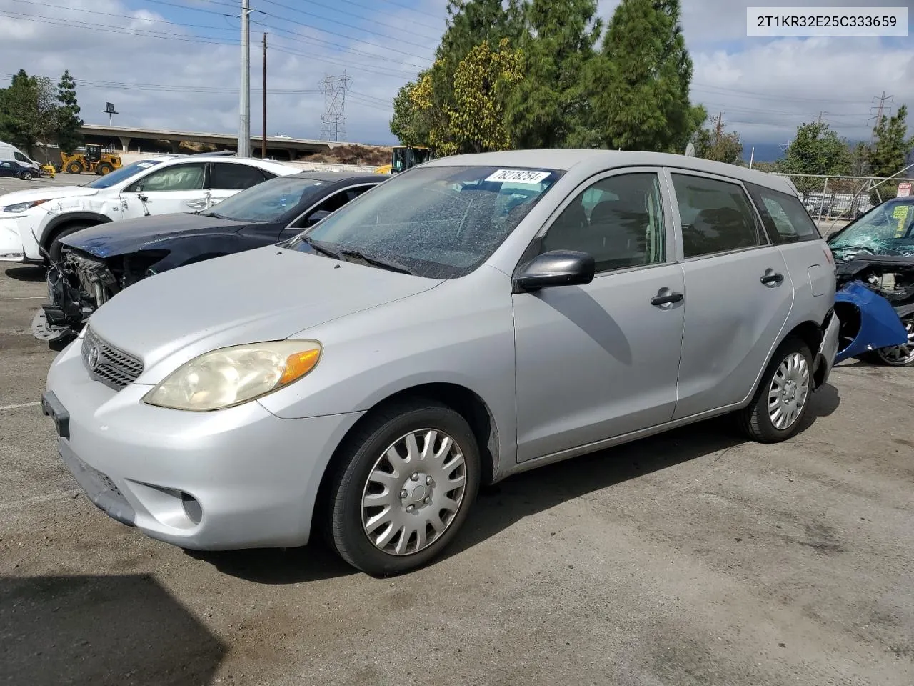 2005 Toyota Corolla Matrix Xr VIN: 2T1KR32E25C333659 Lot: 78278254