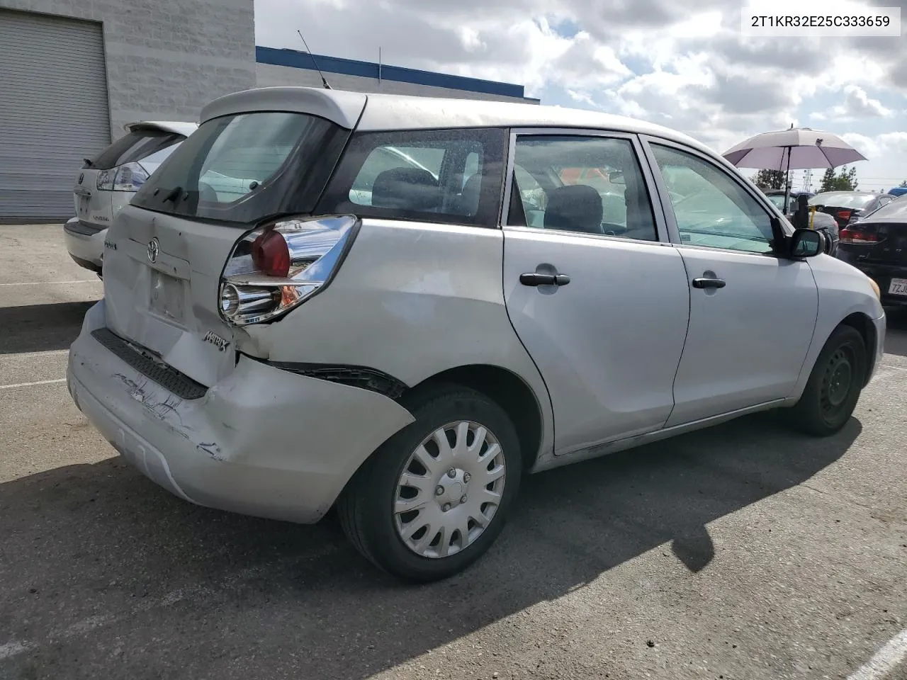 2005 Toyota Corolla Matrix Xr VIN: 2T1KR32E25C333659 Lot: 78278254