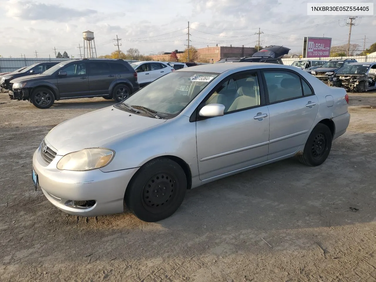 2005 Toyota Corolla Ce VIN: 1NXBR30E05Z554405 Lot: 78315364