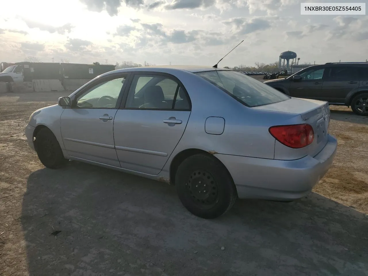 2005 Toyota Corolla Ce VIN: 1NXBR30E05Z554405 Lot: 78315364