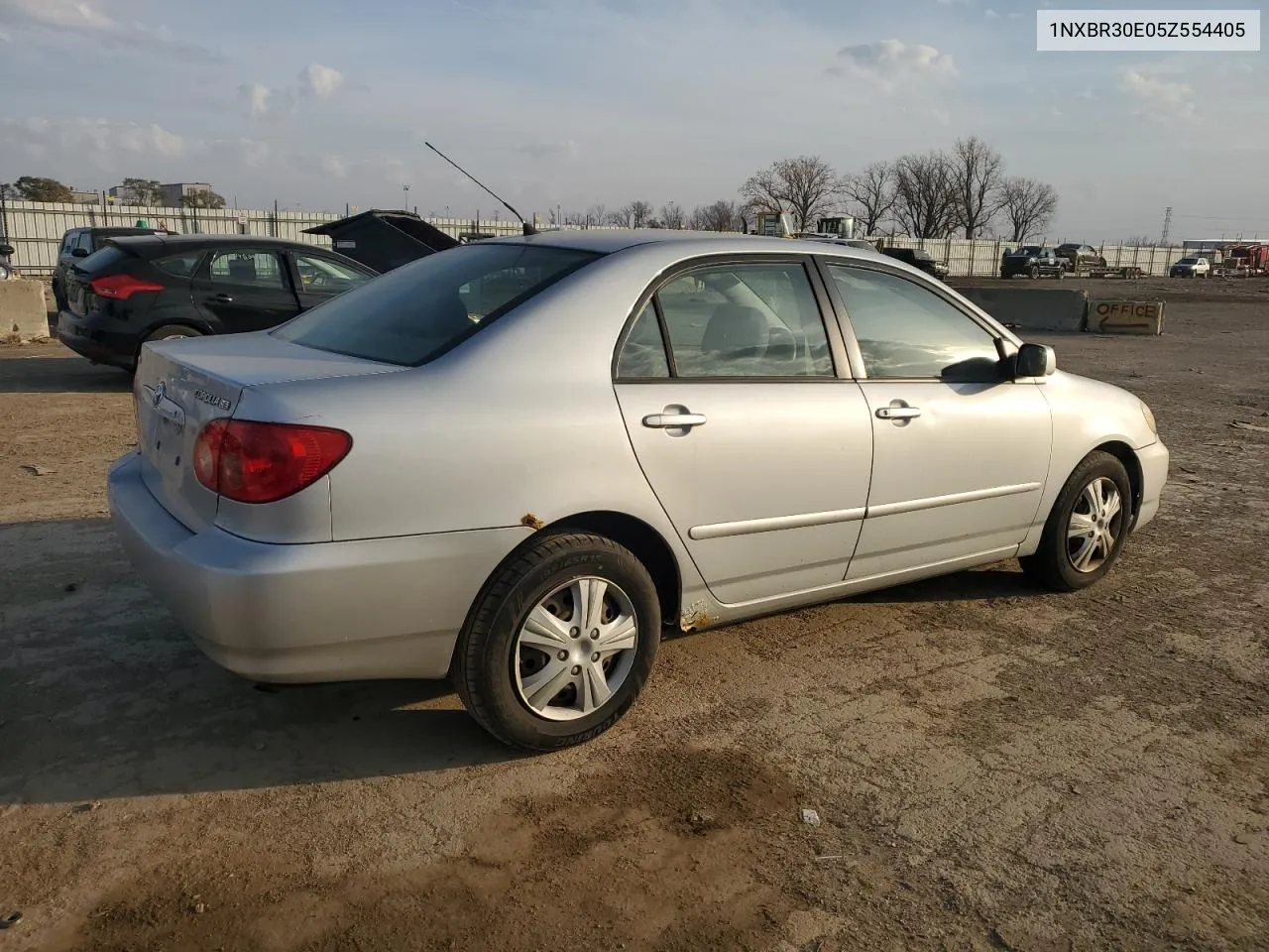 2005 Toyota Corolla Ce VIN: 1NXBR30E05Z554405 Lot: 78315364