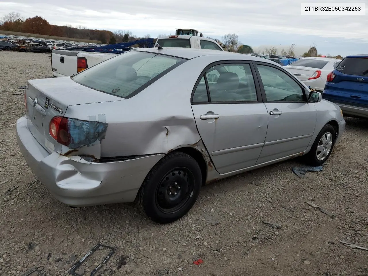 2005 Toyota Corolla Ce VIN: 2T1BR32E05C342263 Lot: 78370254