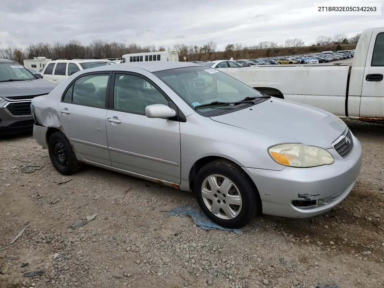 2005 Toyota Corolla Ce VIN: 2T1BR32E05C342263 Lot: 78370254