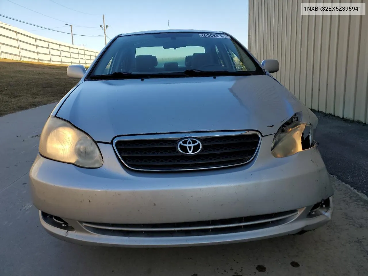 2005 Toyota Corolla Ce VIN: 1NXBR32EX5Z395941 Lot: 78441983