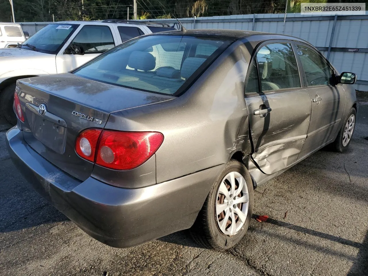 2005 Toyota Corolla Ce VIN: 1NXBR32E65Z451339 Lot: 78466924