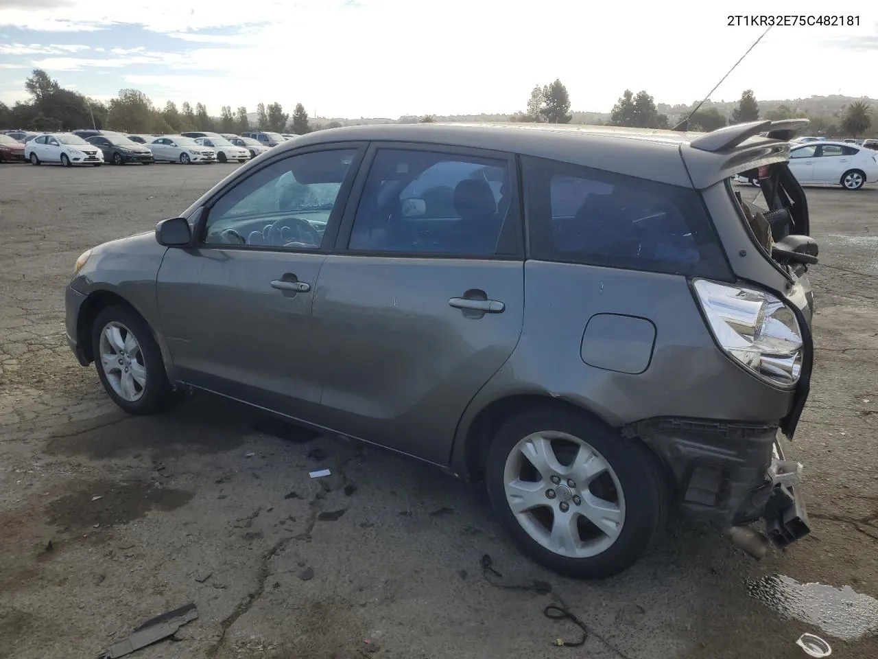 2005 Toyota Corolla Matrix Xr VIN: 2T1KR32E75C482181 Lot: 78474924