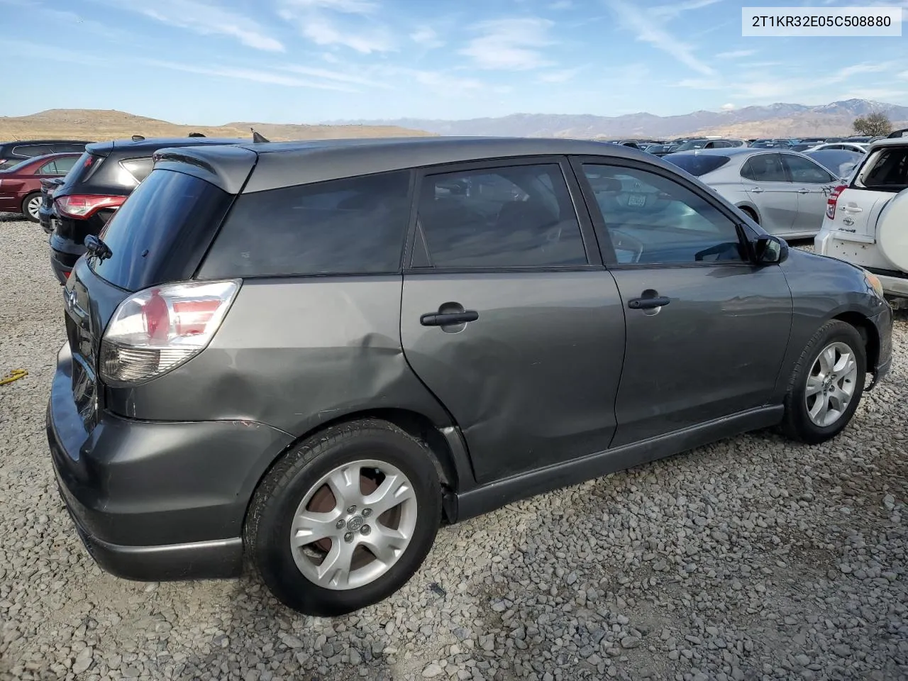 2005 Toyota Corolla Matrix Xr VIN: 2T1KR32E05C508880 Lot: 78604604