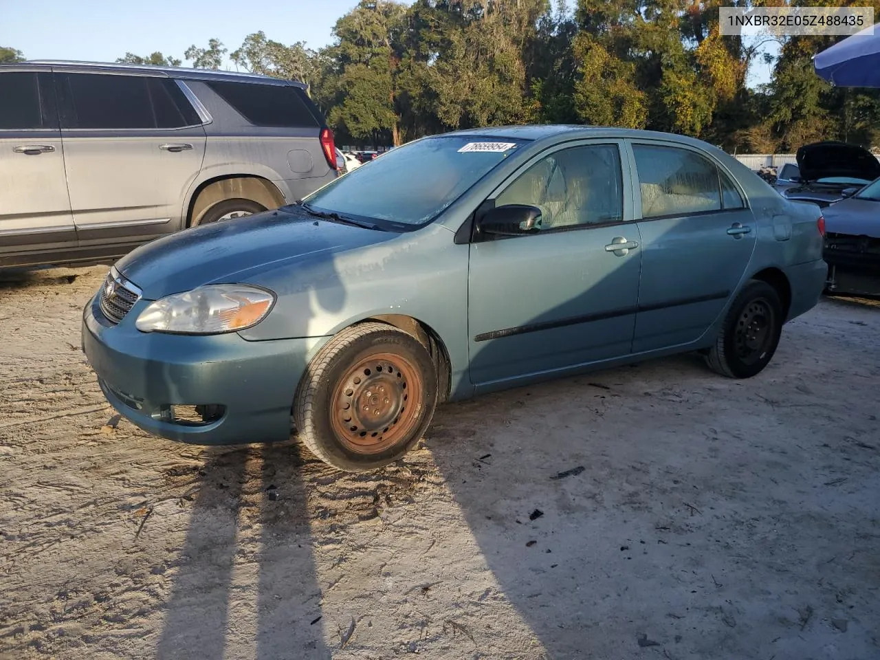 2005 Toyota Corolla Ce VIN: 1NXBR32E05Z488435 Lot: 78659954