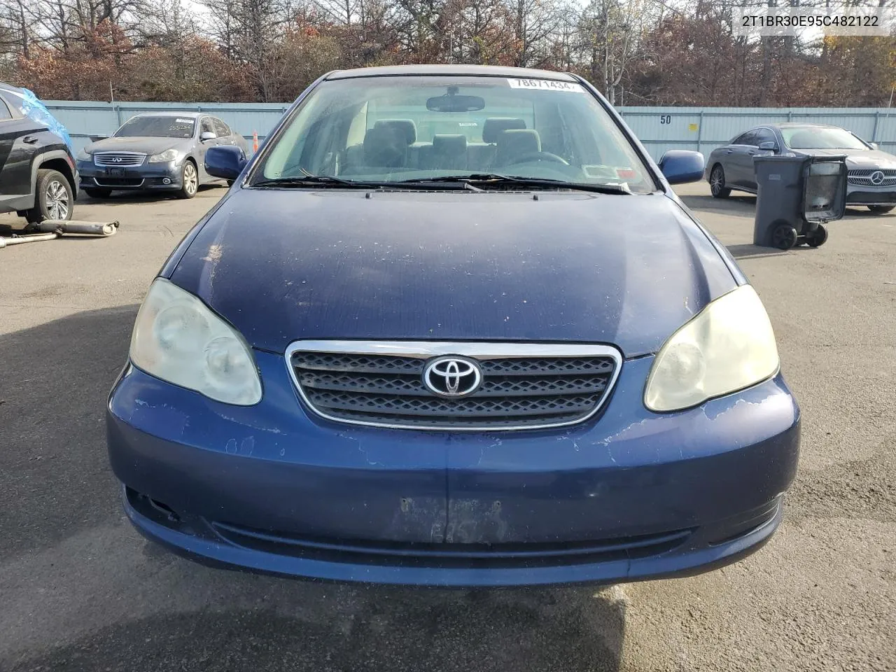 2005 Toyota Corolla Ce VIN: 2T1BR30E95C482122 Lot: 78671434