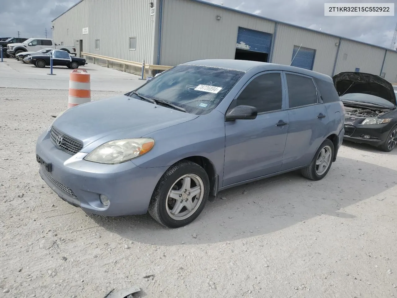 2005 Toyota Corolla Matrix Xr VIN: 2T1KR32E15C552922 Lot: 78726894