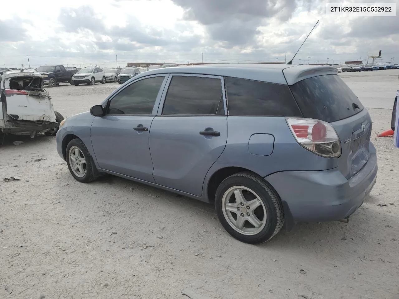 2005 Toyota Corolla Matrix Xr VIN: 2T1KR32E15C552922 Lot: 78726894