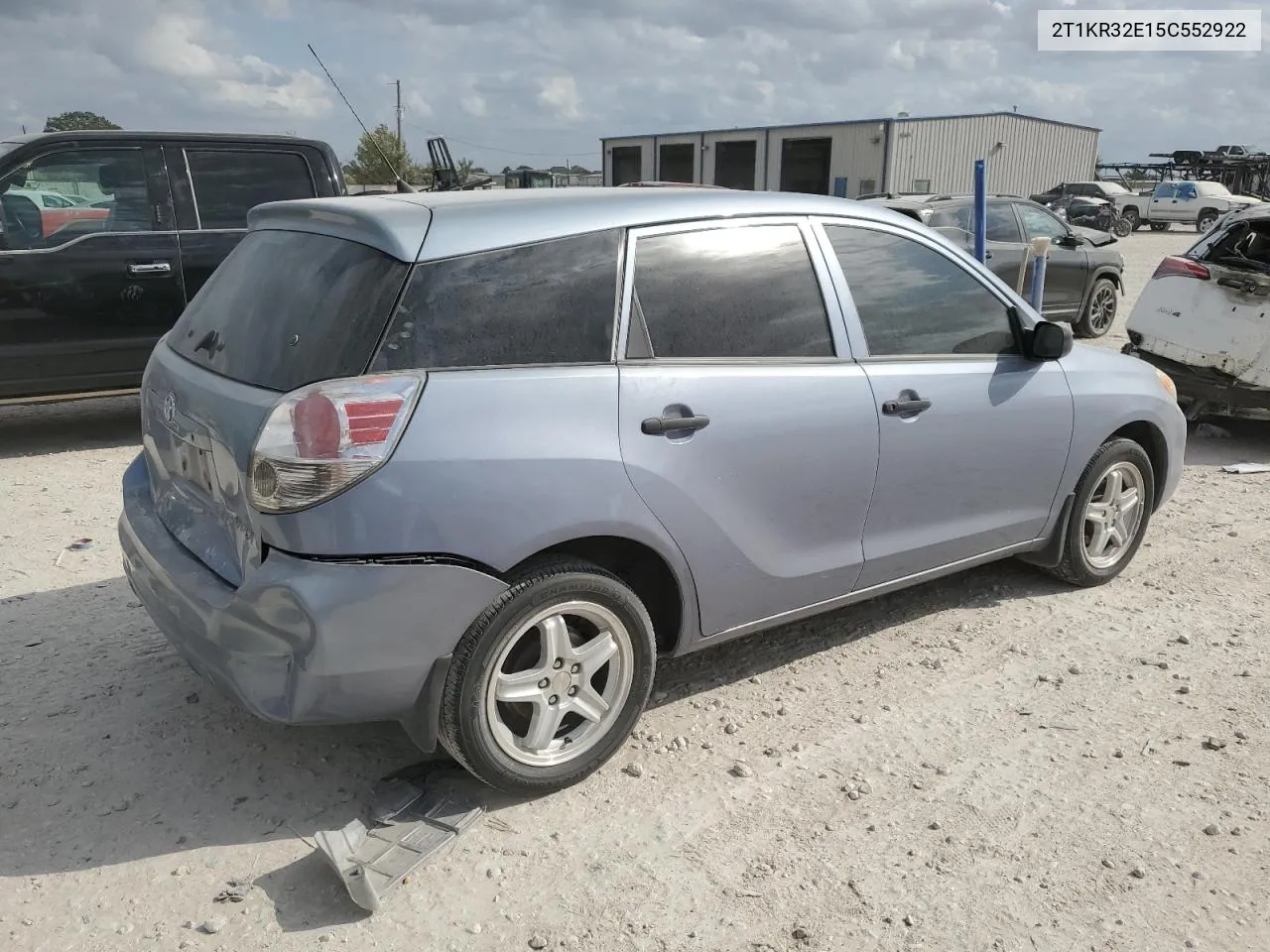 2005 Toyota Corolla Matrix Xr VIN: 2T1KR32E15C552922 Lot: 78726894