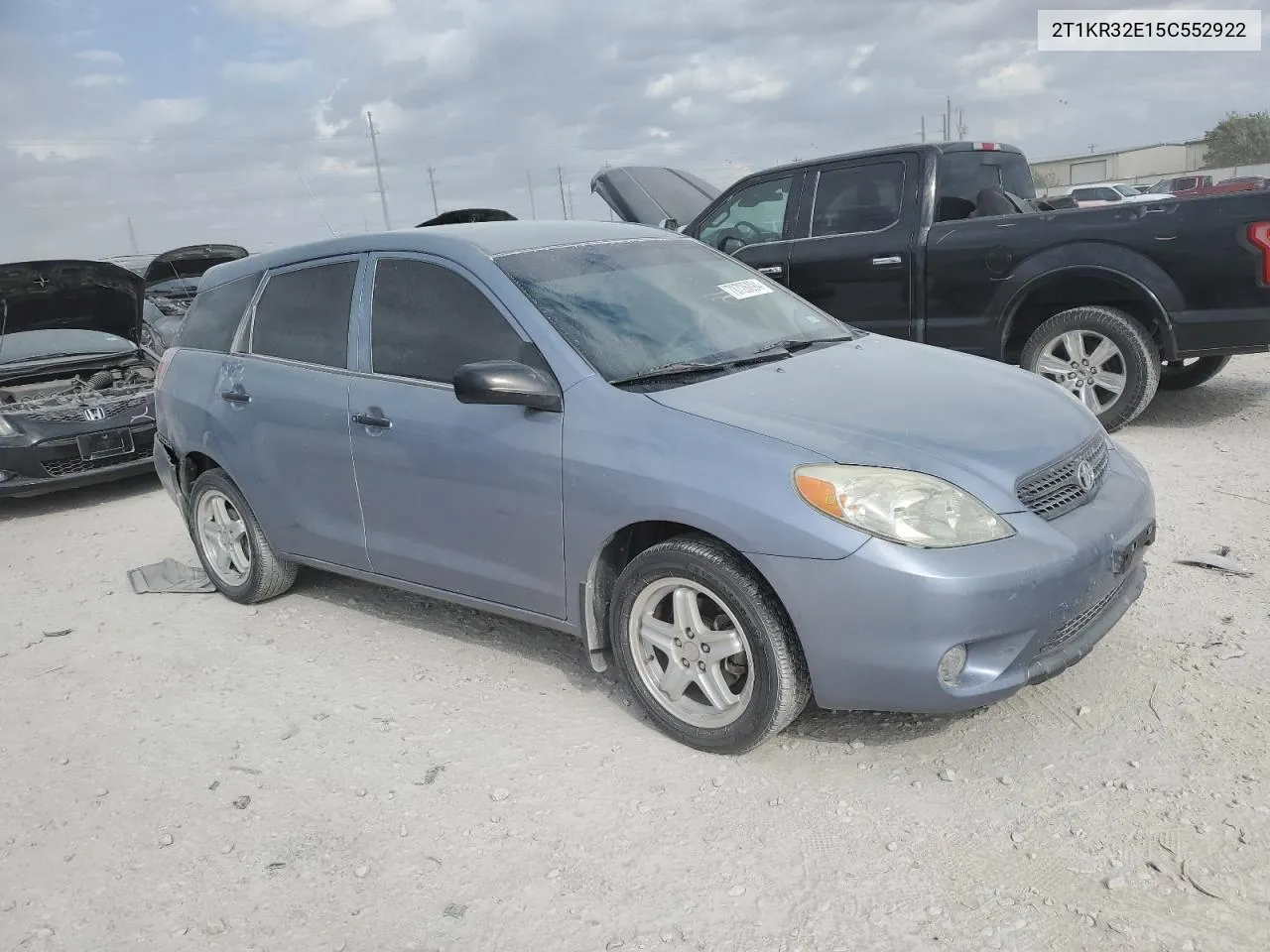 2005 Toyota Corolla Matrix Xr VIN: 2T1KR32E15C552922 Lot: 78726894