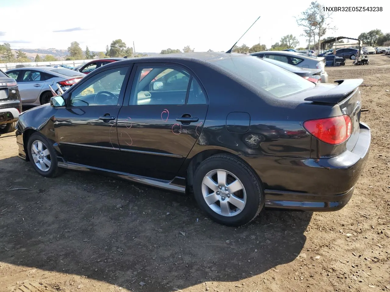 2005 Toyota Corolla Ce VIN: 1NXBR32E05Z543238 Lot: 78740114