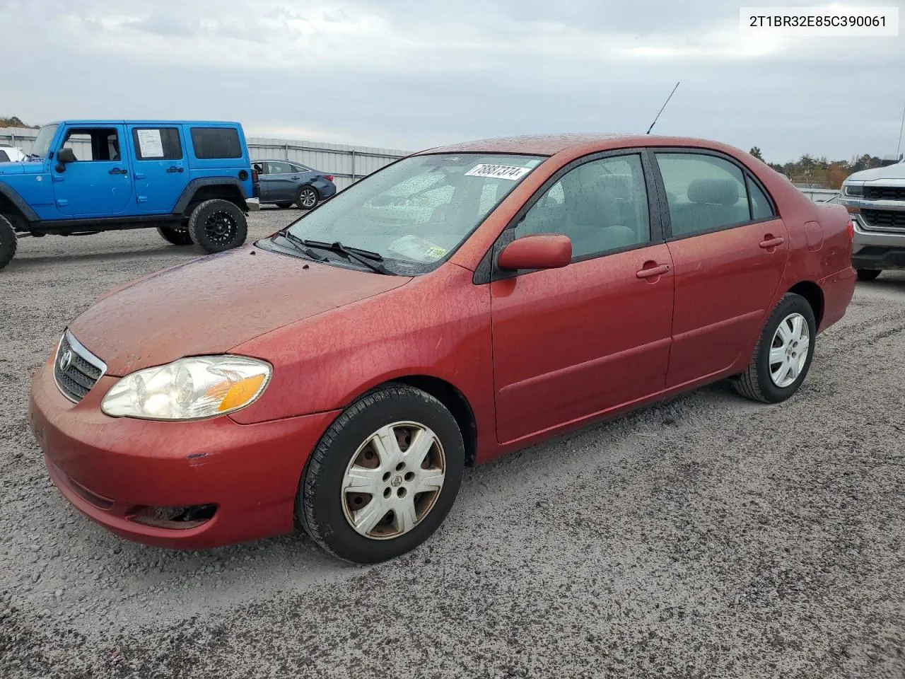 2005 Toyota Corolla Ce VIN: 2T1BR32E85C390061 Lot: 78887374