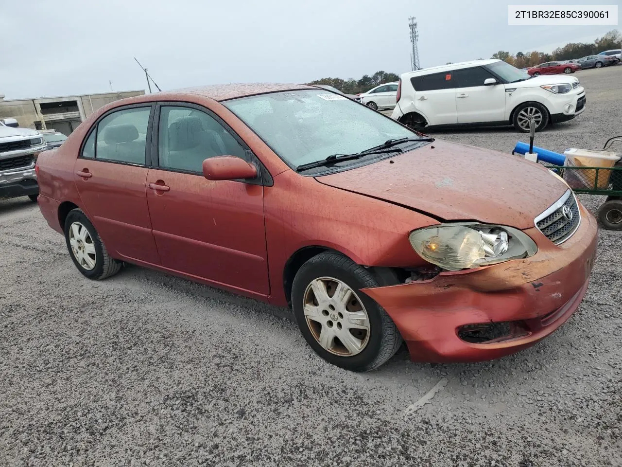 2005 Toyota Corolla Ce VIN: 2T1BR32E85C390061 Lot: 78887374