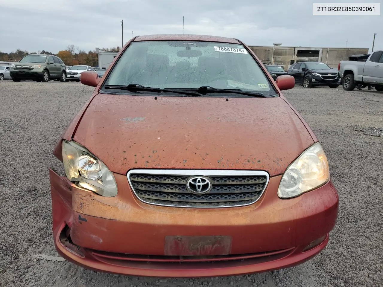 2005 Toyota Corolla Ce VIN: 2T1BR32E85C390061 Lot: 78887374