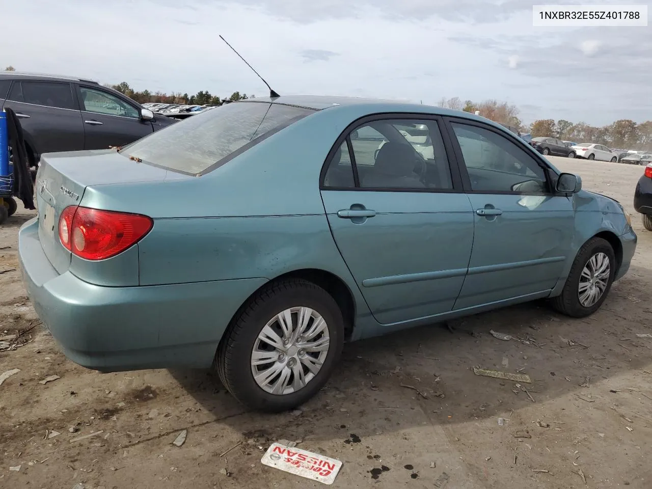 2005 Toyota Corolla Ce VIN: 1NXBR32E55Z401788 Lot: 78903554