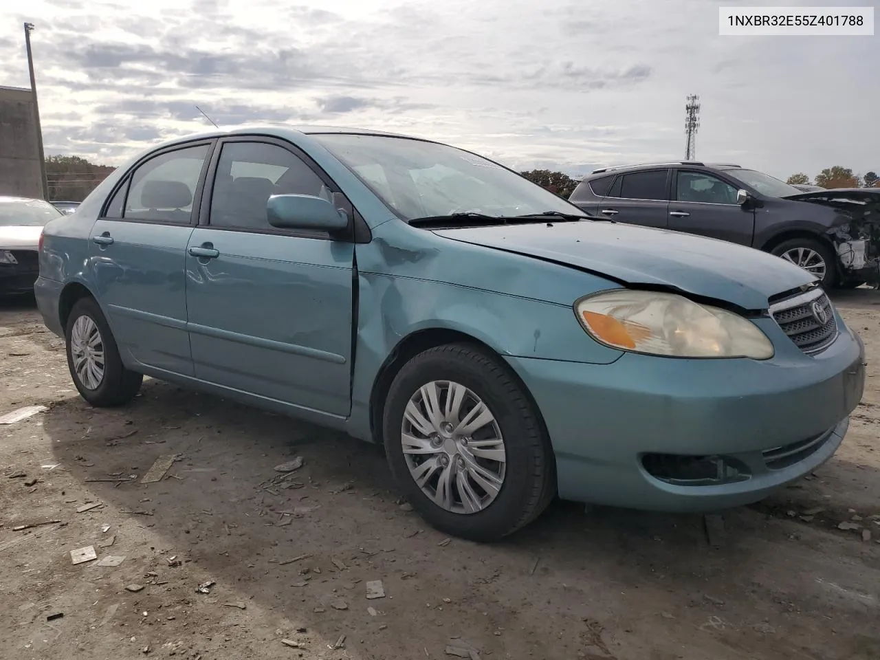 2005 Toyota Corolla Ce VIN: 1NXBR32E55Z401788 Lot: 78903554