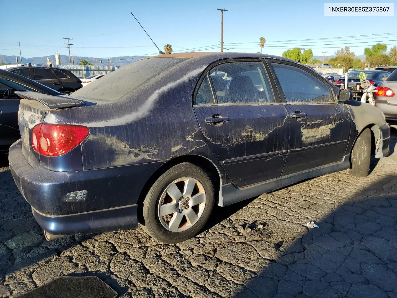 2005 Toyota Corolla Ce VIN: 1NXBR30E85Z375867 Lot: 79299854