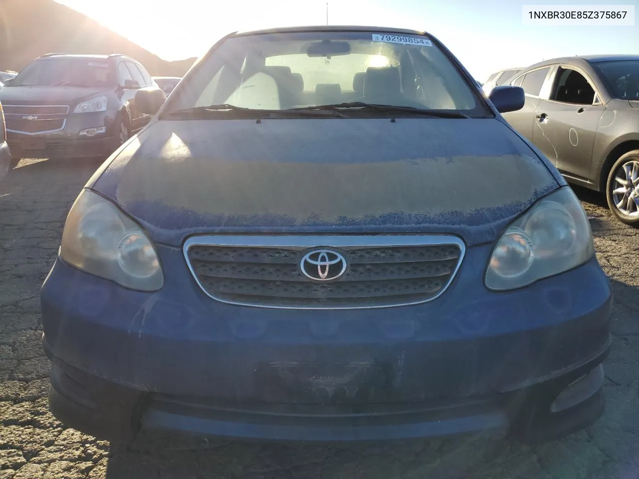 2005 Toyota Corolla Ce VIN: 1NXBR30E85Z375867 Lot: 79299854