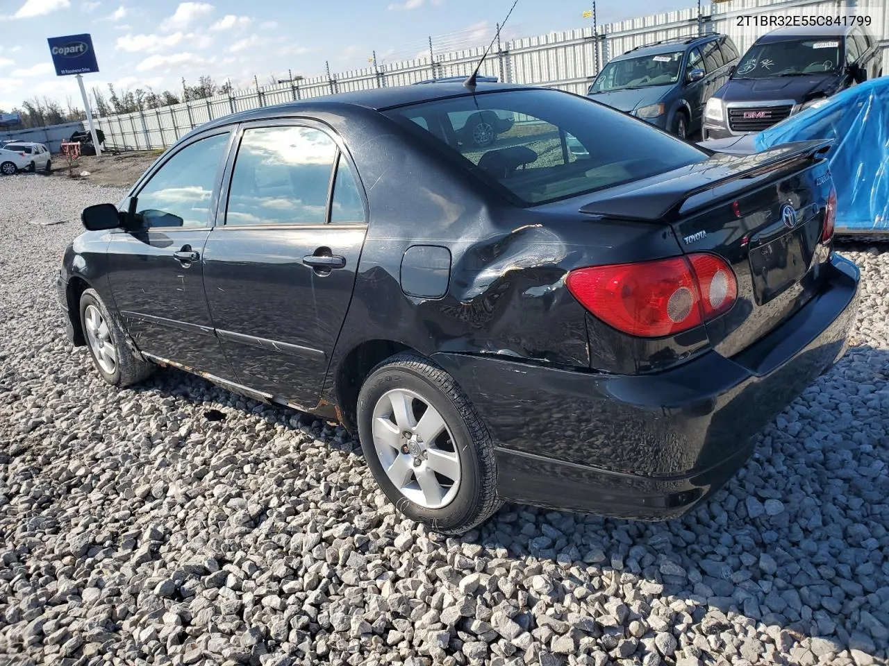 2005 Toyota Corolla Ce VIN: 2T1BR32E55C841799 Lot: 79316434