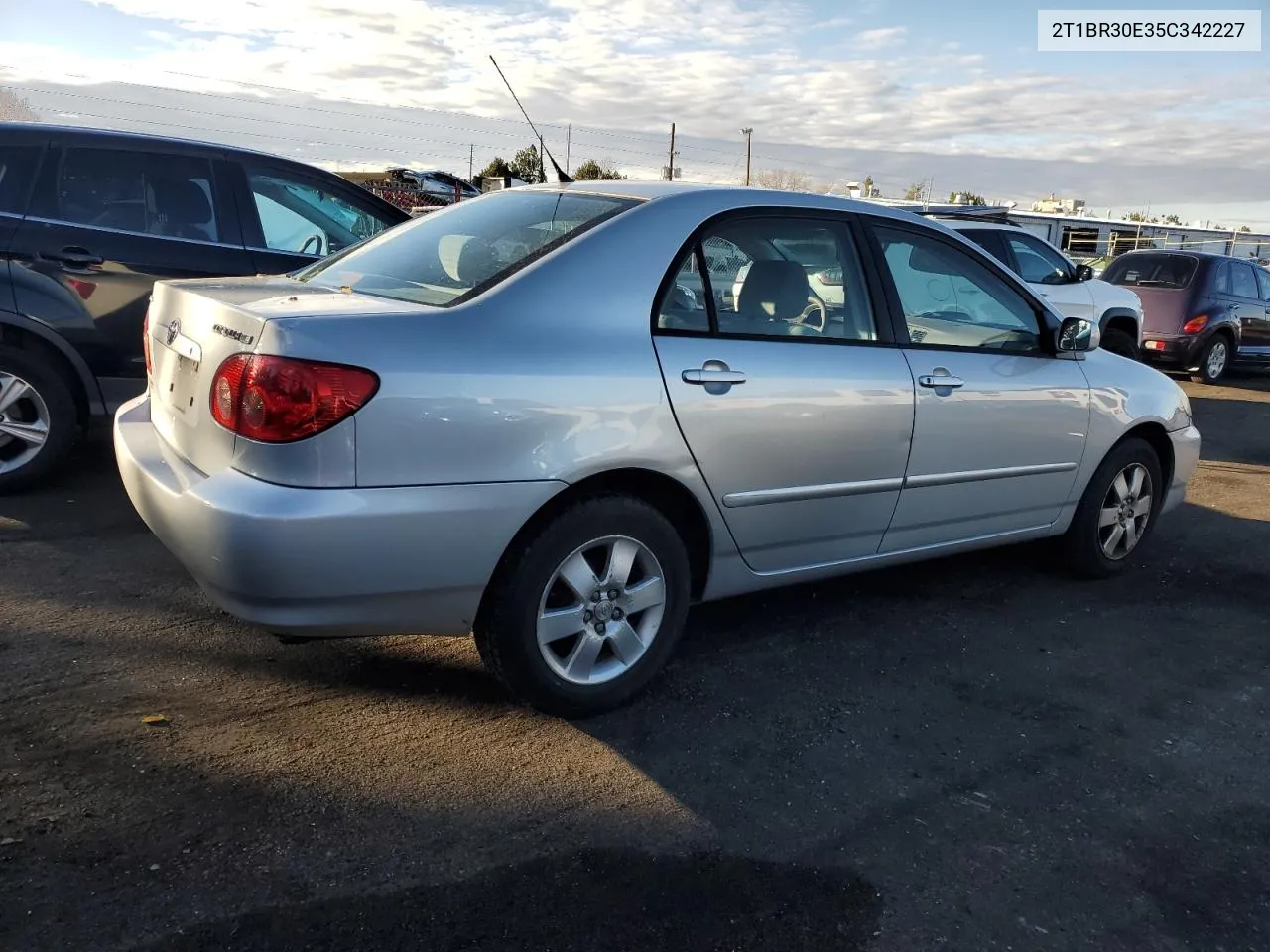 2005 Toyota Corolla Ce VIN: 2T1BR30E35C342227 Lot: 79361434