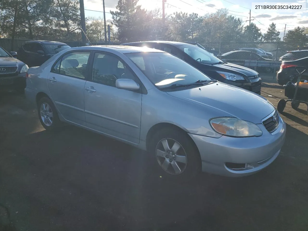 2005 Toyota Corolla Ce VIN: 2T1BR30E35C342227 Lot: 79361434