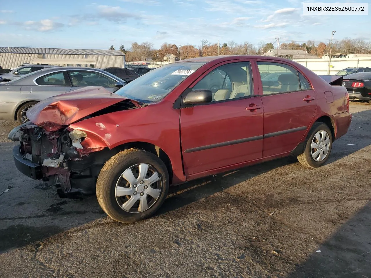 2005 Toyota Corolla Ce VIN: 1NXBR32E35Z500772 Lot: 79403794