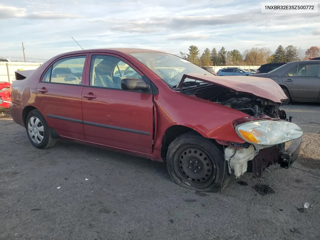 2005 Toyota Corolla Ce VIN: 1NXBR32E35Z500772 Lot: 79403794