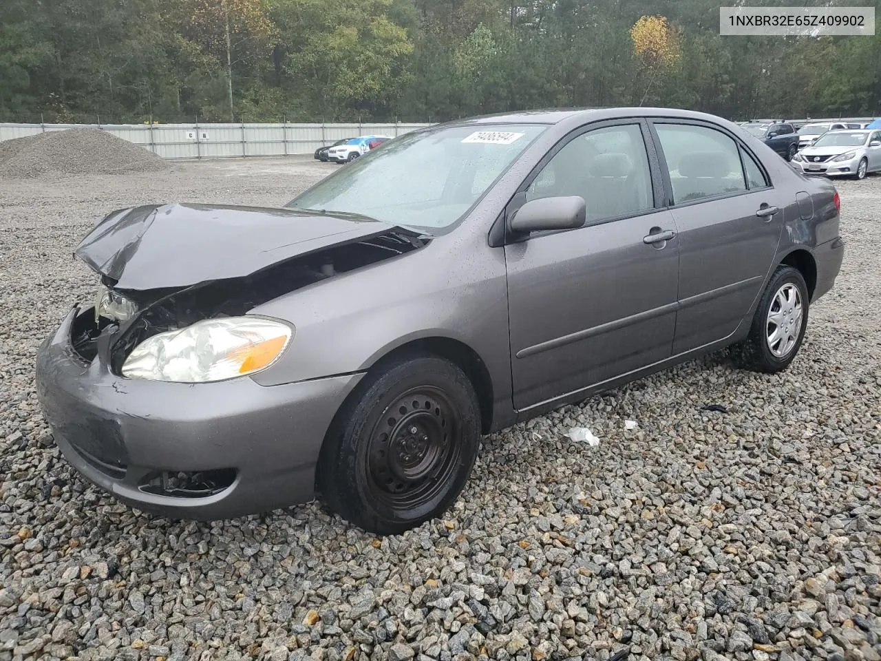 2005 Toyota Corolla Ce VIN: 1NXBR32E65Z409902 Lot: 79486594