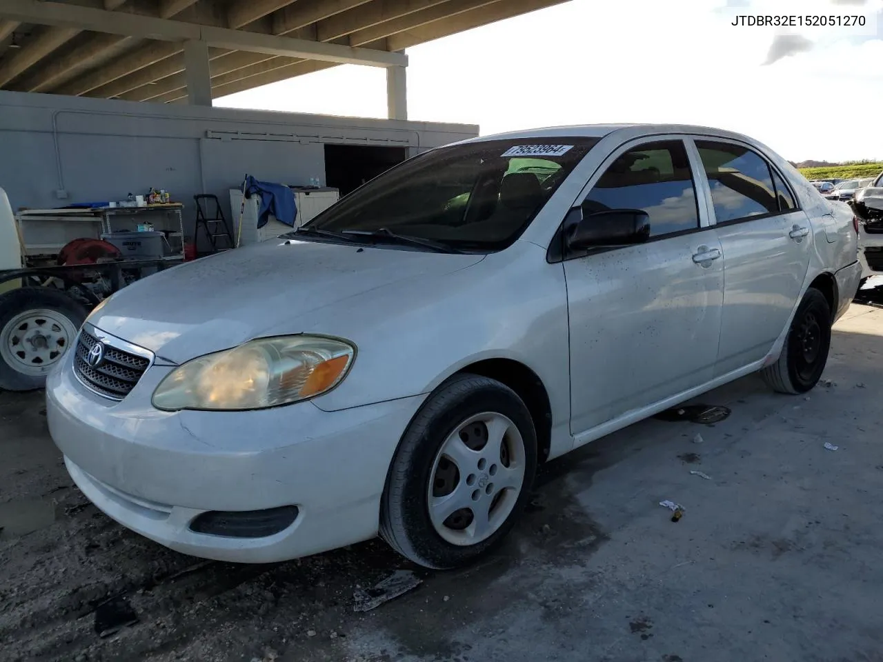 2005 Toyota Corolla Ce VIN: JTDBR32E152051270 Lot: 79523964