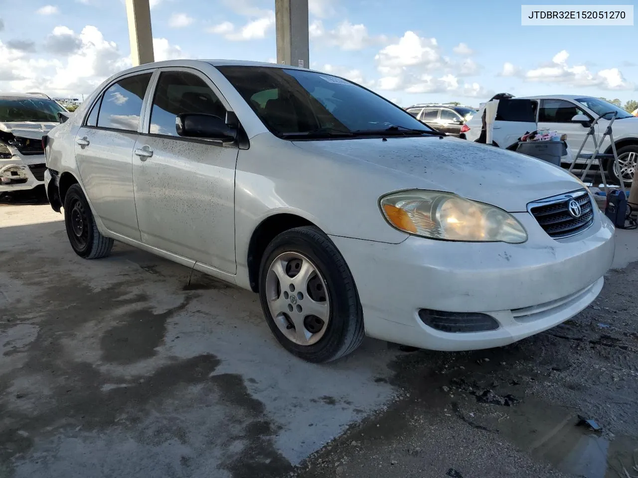 2005 Toyota Corolla Ce VIN: JTDBR32E152051270 Lot: 79523964