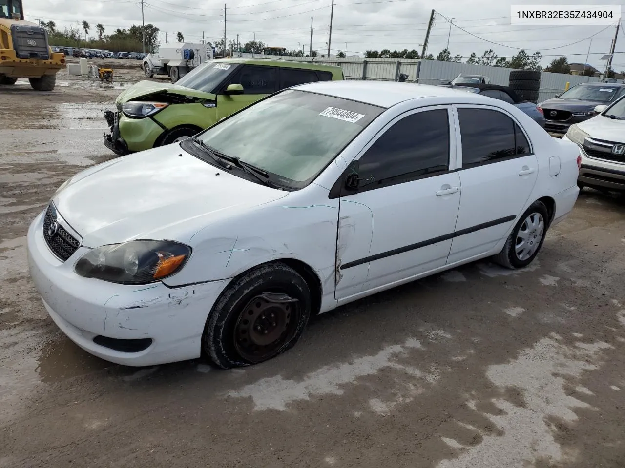 2005 Toyota Corolla Ce VIN: 1NXBR32E35Z434904 Lot: 79544804