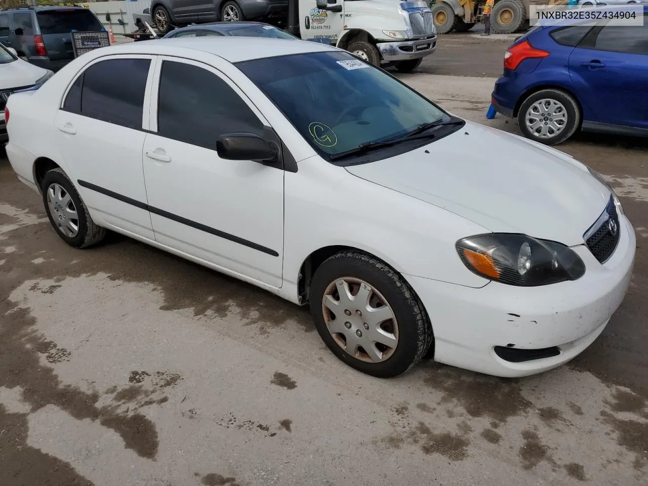 2005 Toyota Corolla Ce VIN: 1NXBR32E35Z434904 Lot: 79544804