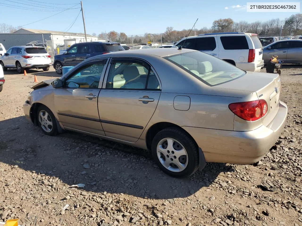 2T1BR32E25C467362 2005 Toyota Corolla Ce