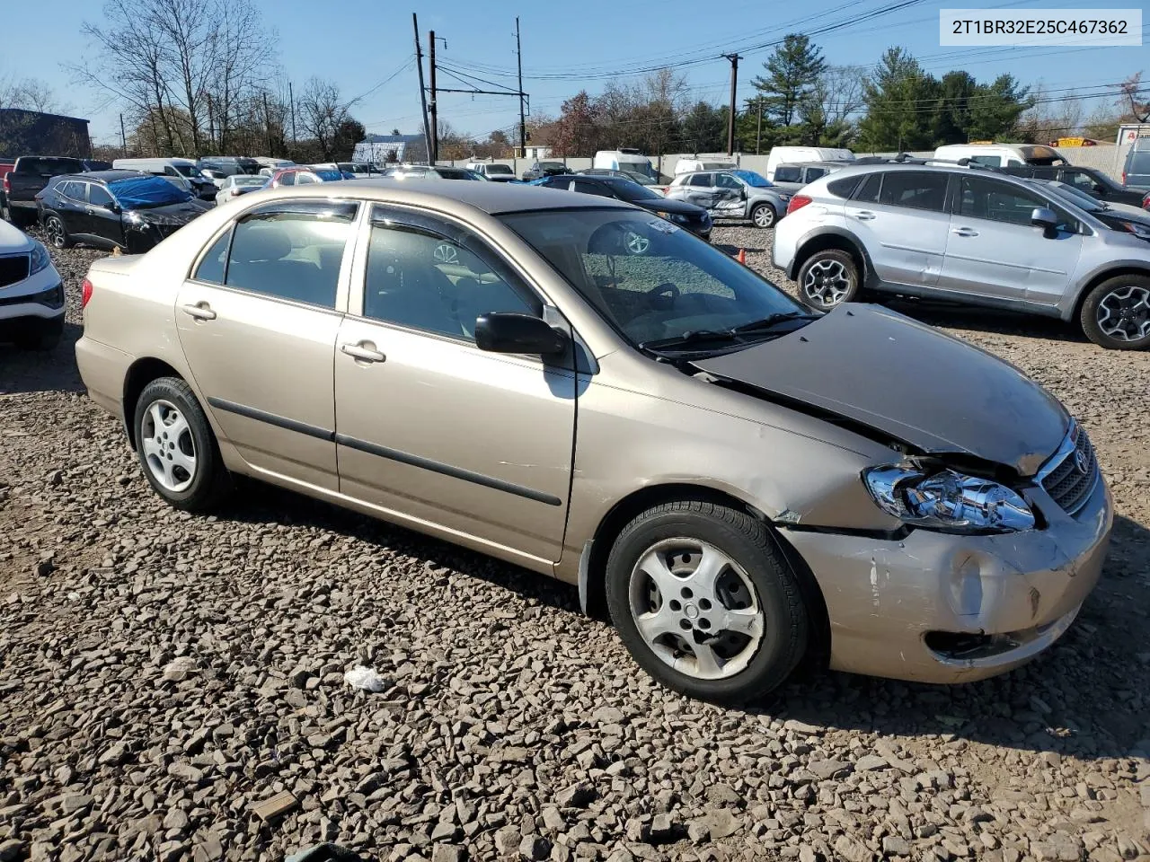 2T1BR32E25C467362 2005 Toyota Corolla Ce