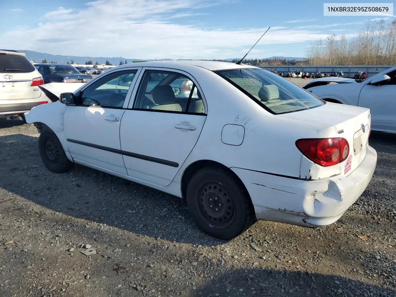 2005 Toyota Corolla Ce VIN: 1NXBR32E95Z508679 Lot: 80012774