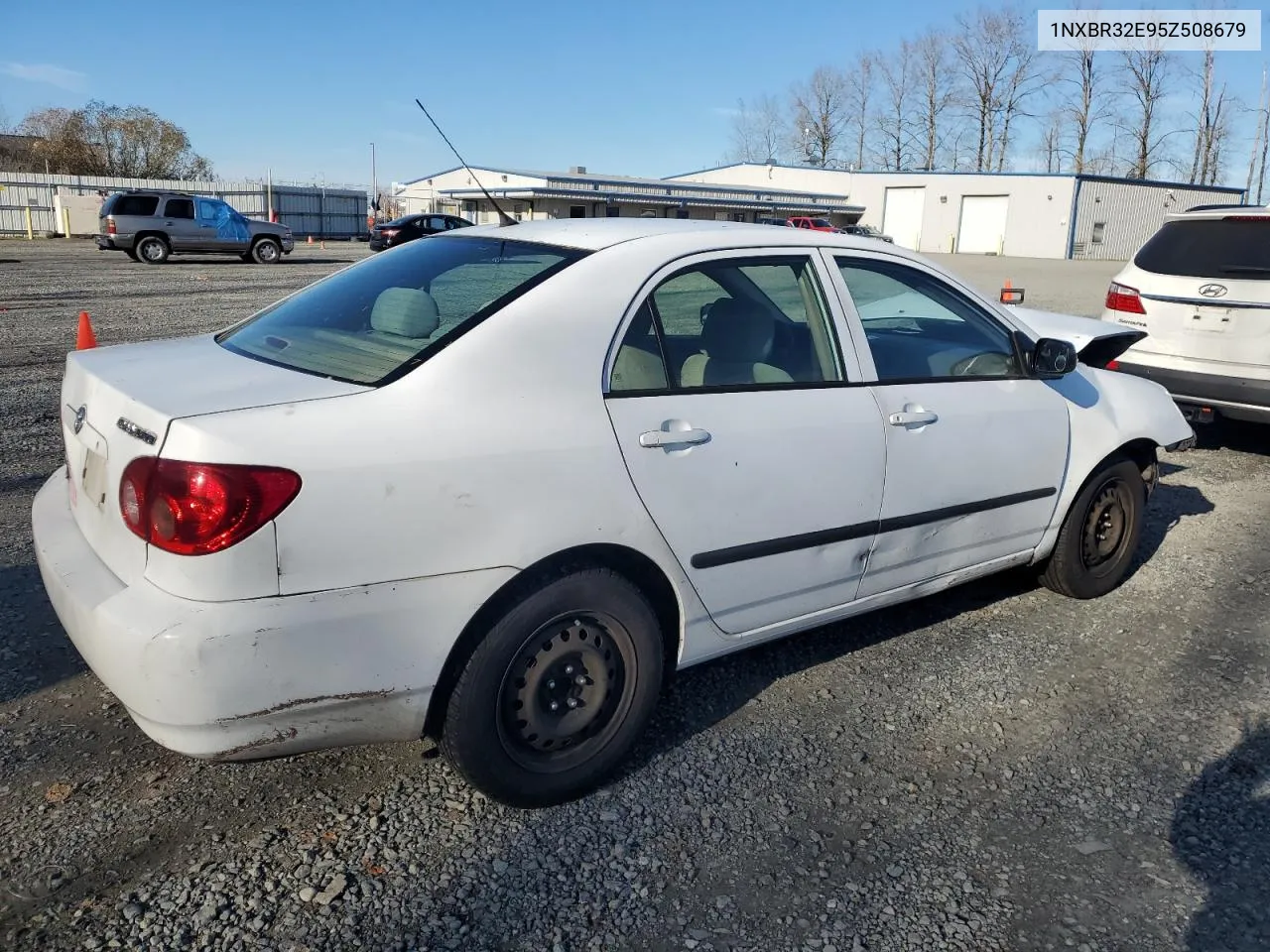 2005 Toyota Corolla Ce VIN: 1NXBR32E95Z508679 Lot: 80012774