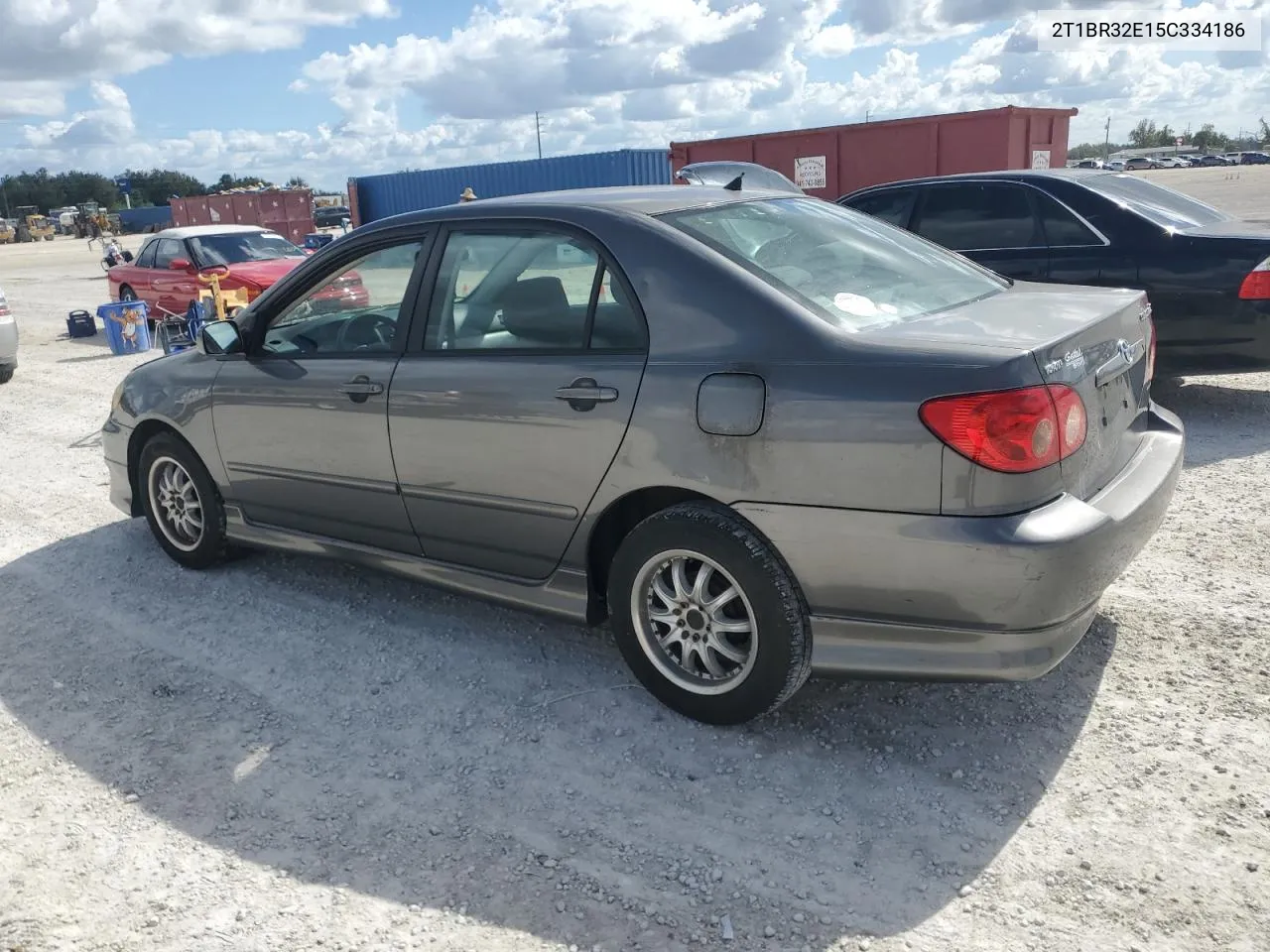 2005 Toyota Corolla Ce VIN: 2T1BR32E15C334186 Lot: 80195064