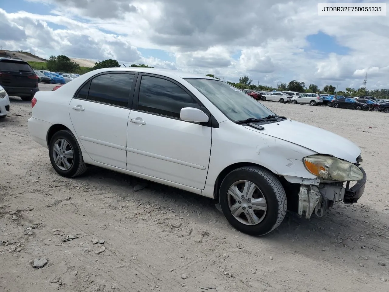 2005 Toyota Corolla Ce VIN: JTDBR32E750055335 Lot: 80249814